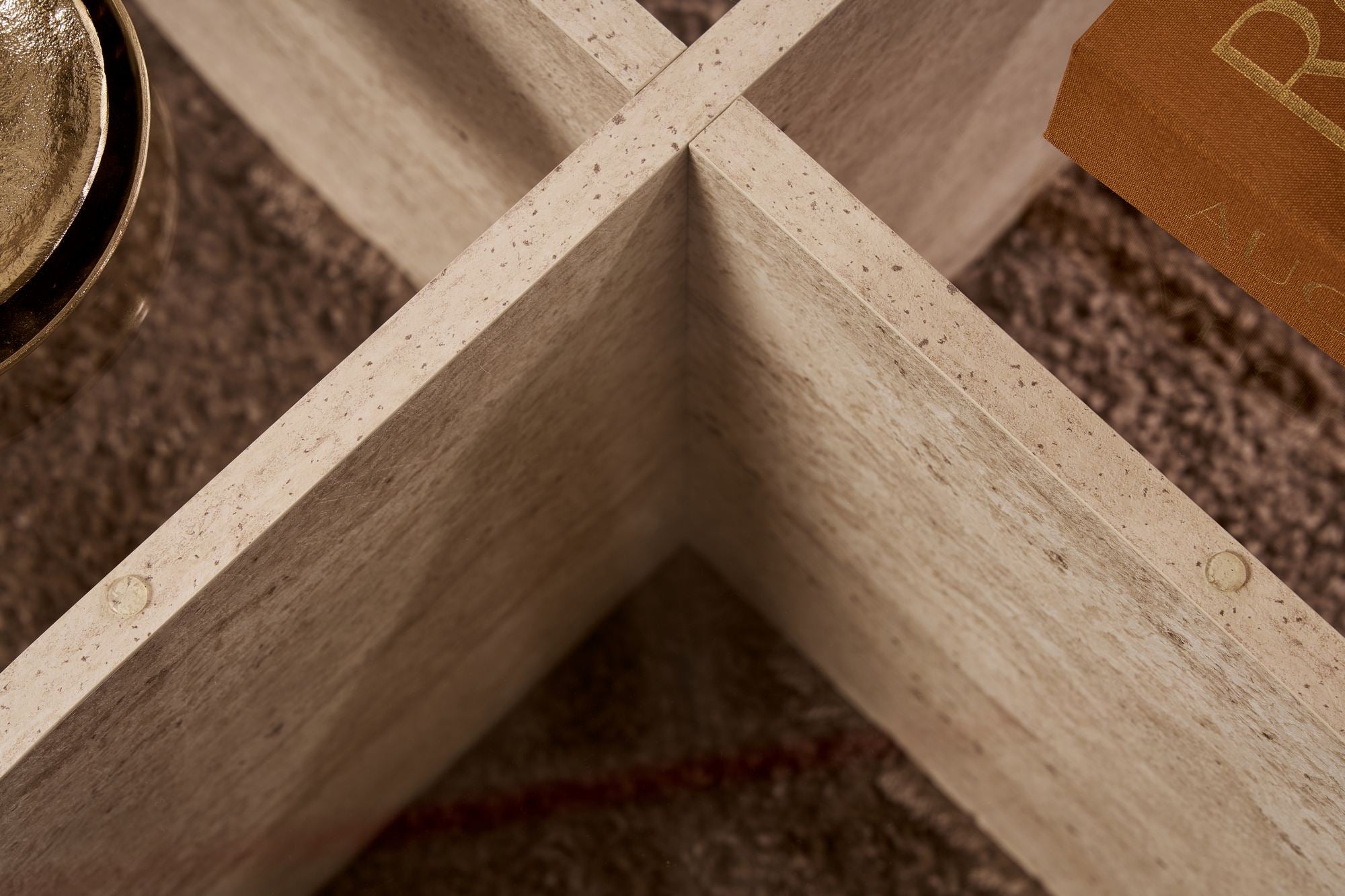 Konferenčný stolík Rovida - s okrúhlou sklenenou doskou v 2 variantoch