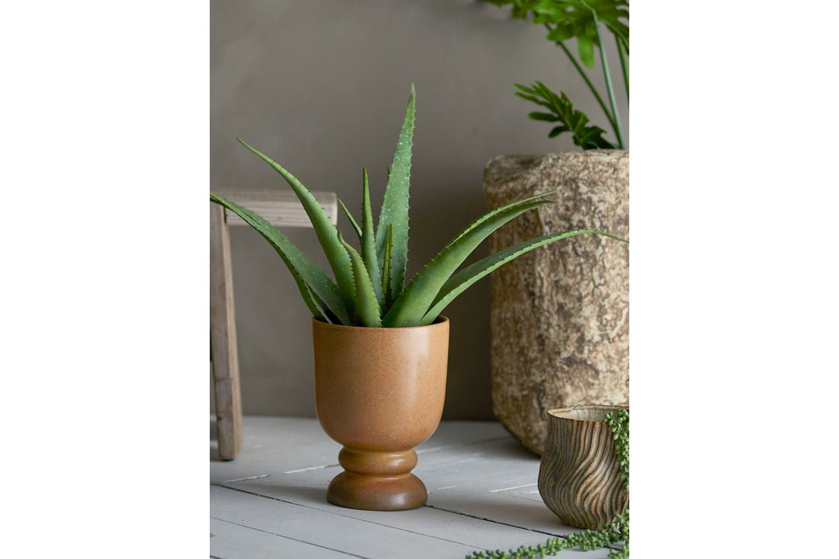 Kvetináč „Terraea“ – Hnedá kamenina