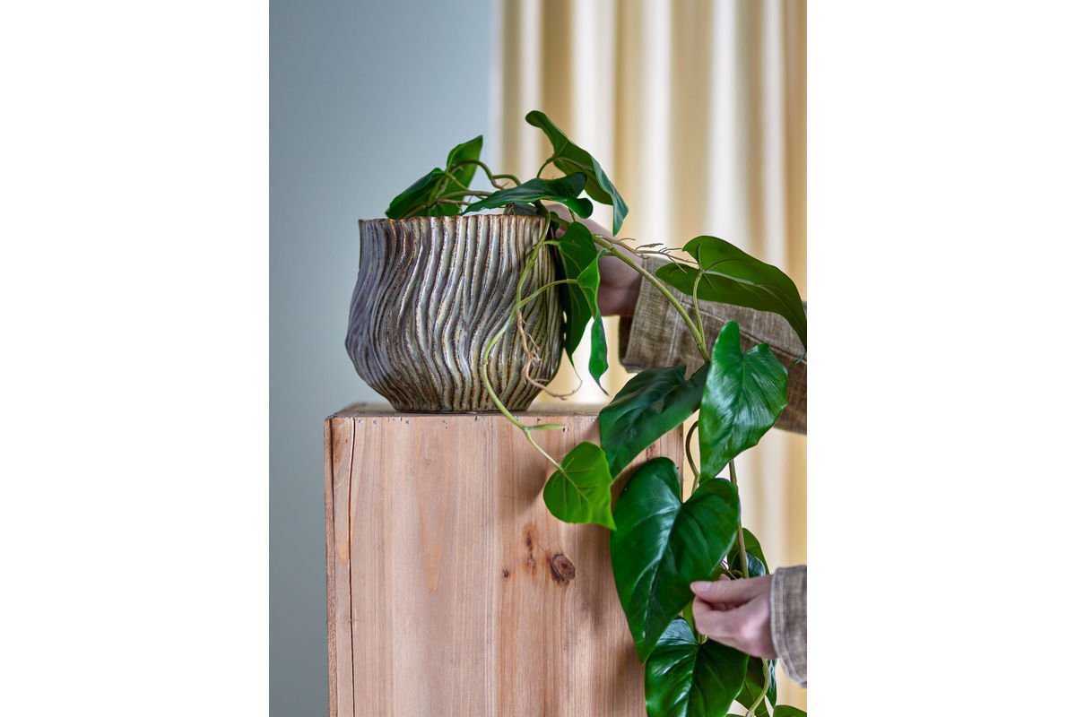 Kvetináč „Terraea“ – Hnedá kamenina