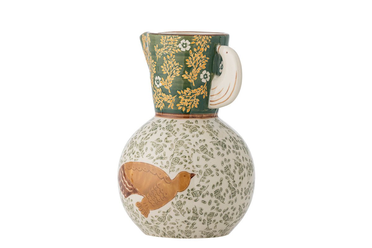 Krug Florin – Ručne maľovaná kamenina s kvetinovými motívmi