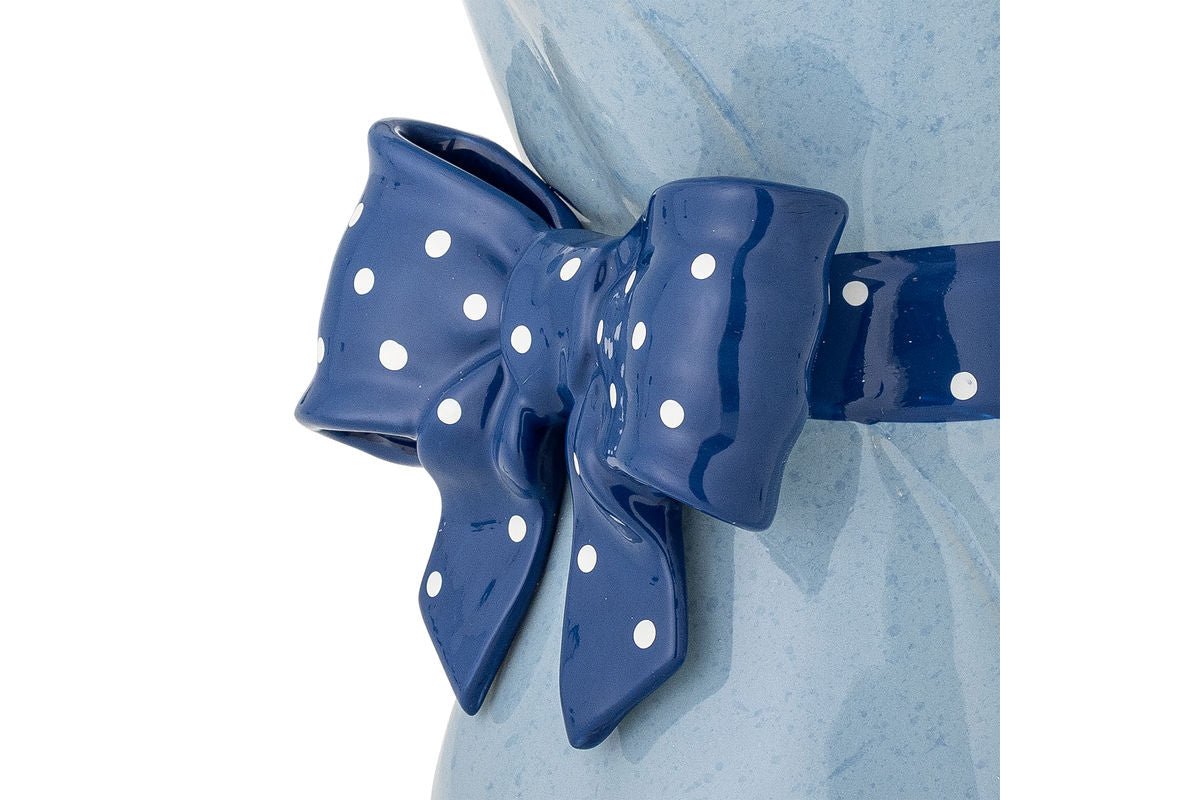 Váza „Florielle“ – Modrá kamenina