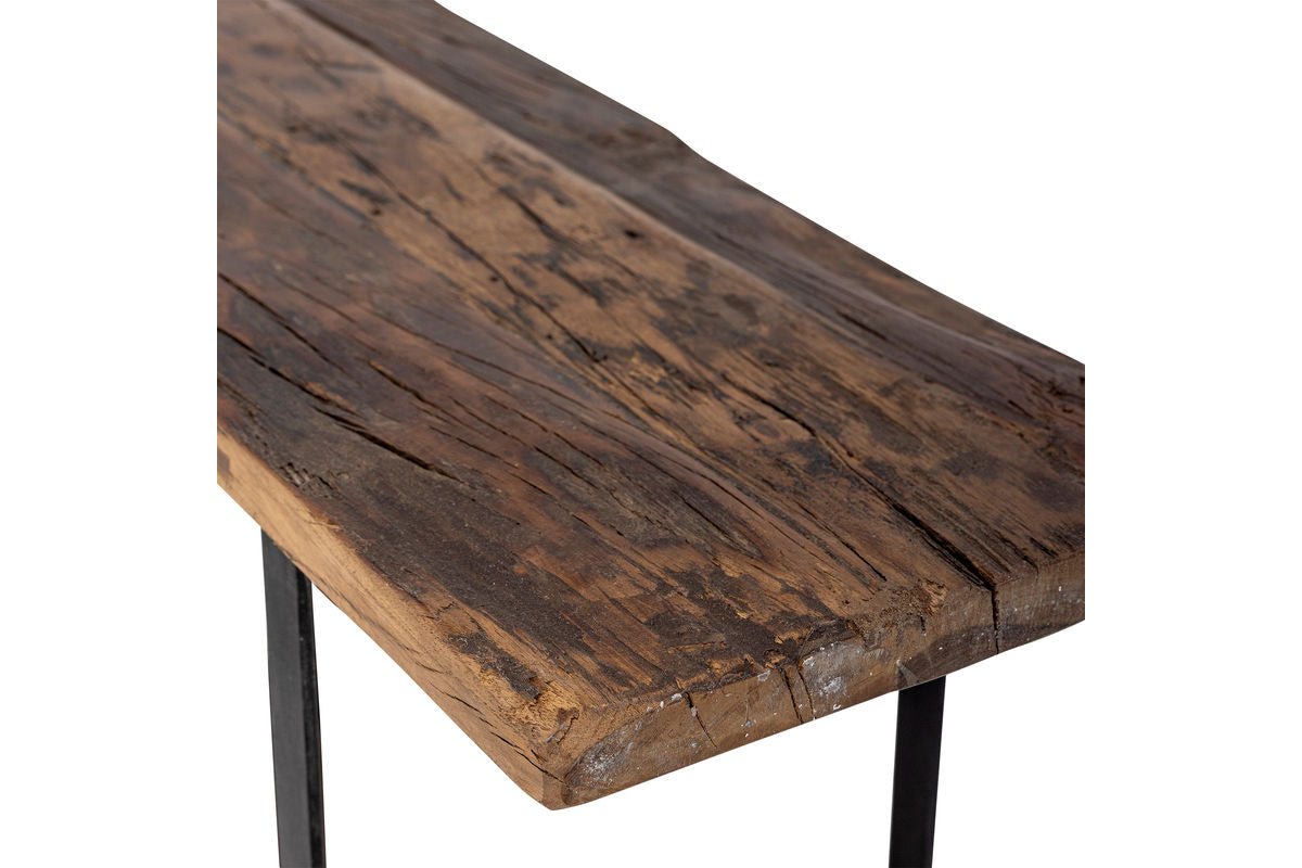 Regal Montara – Zweistufiges Regal aus recyceltem Holz