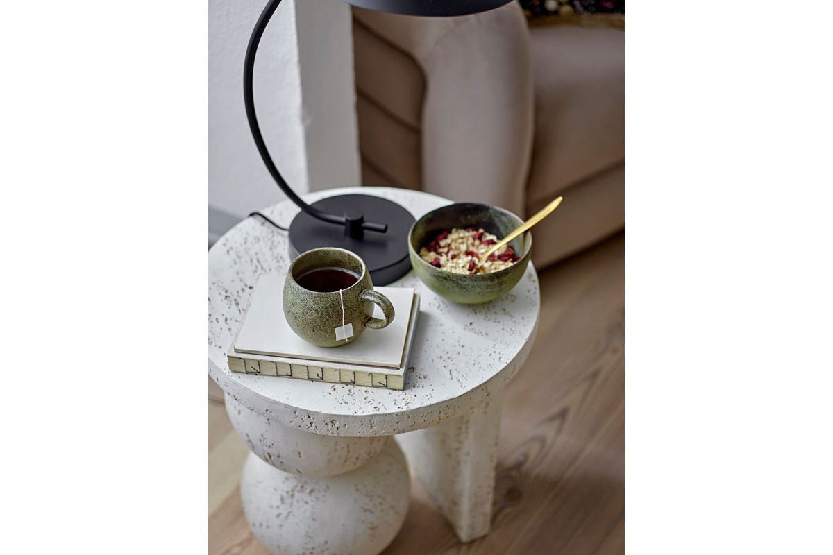 Miska Livia – z kameniny, sada 3 kusov v Zelená s reaktívnou glazúrou