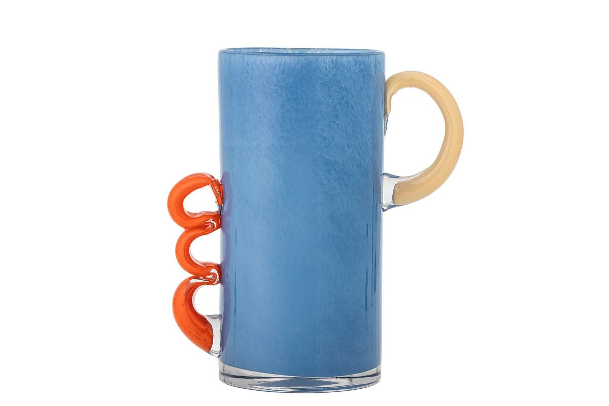 Váza „Alva“ – modré sklo