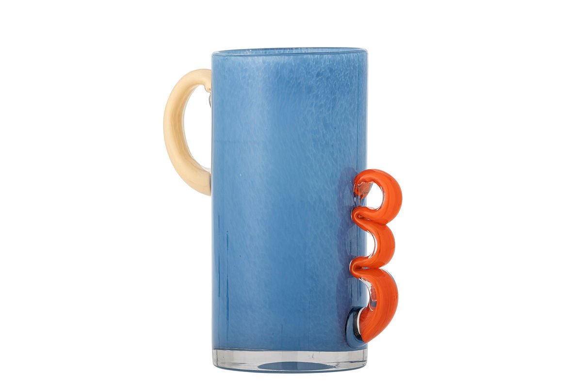 Váza „Alva“ – modré sklo