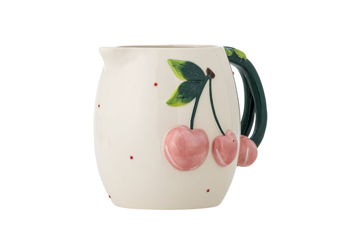 Krug Cerise – Ručne maľovaná kamenina s motívmi čerešní