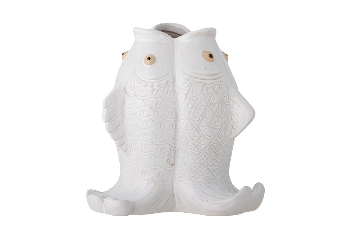 Váza „Ilvara“ – biela kamenina