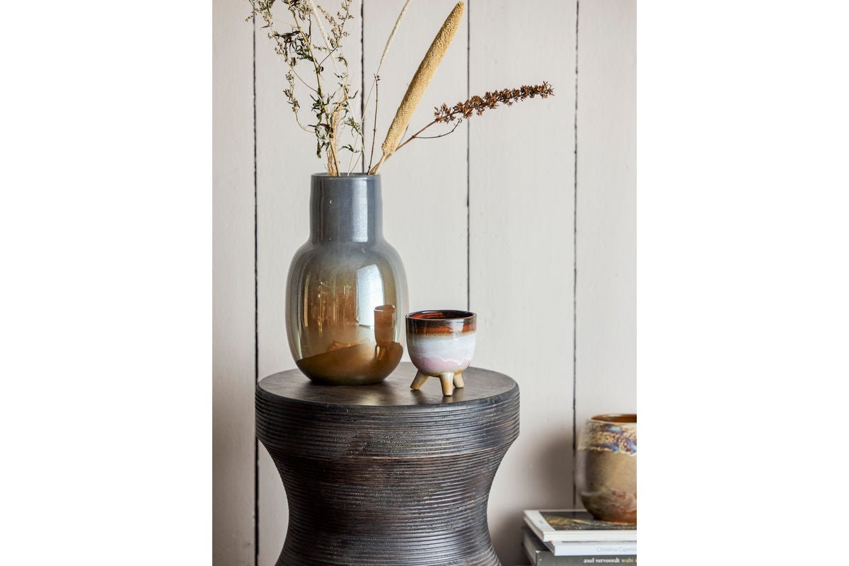 Váza „Amara“ – Hnedé sklo
