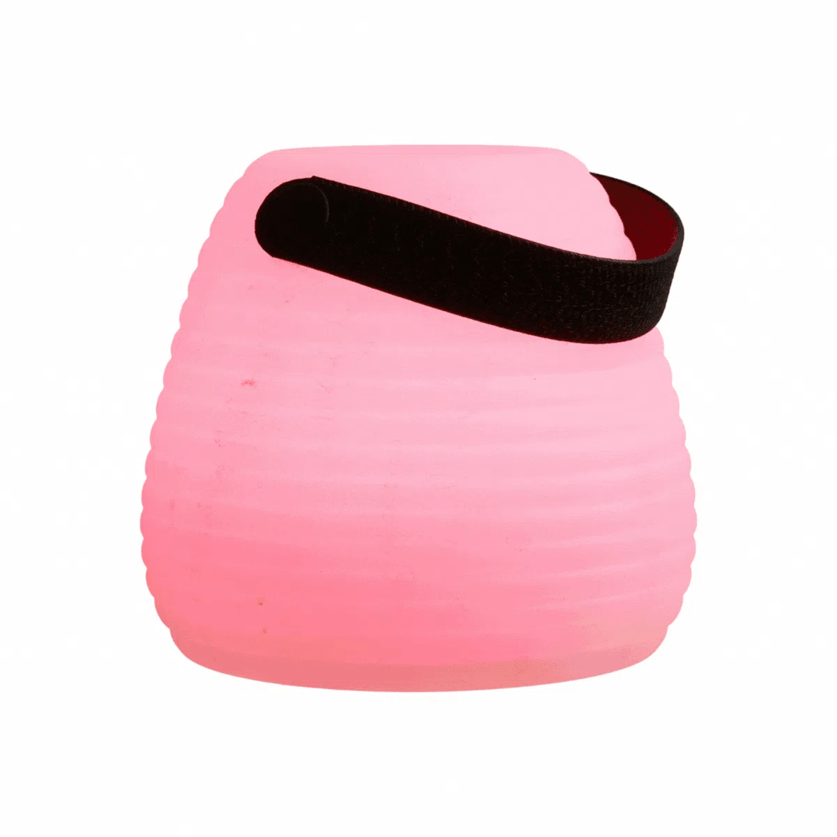 Záhradná vonkajšia lampa Eirina - s upevňovacím pásikom a farebnou LED