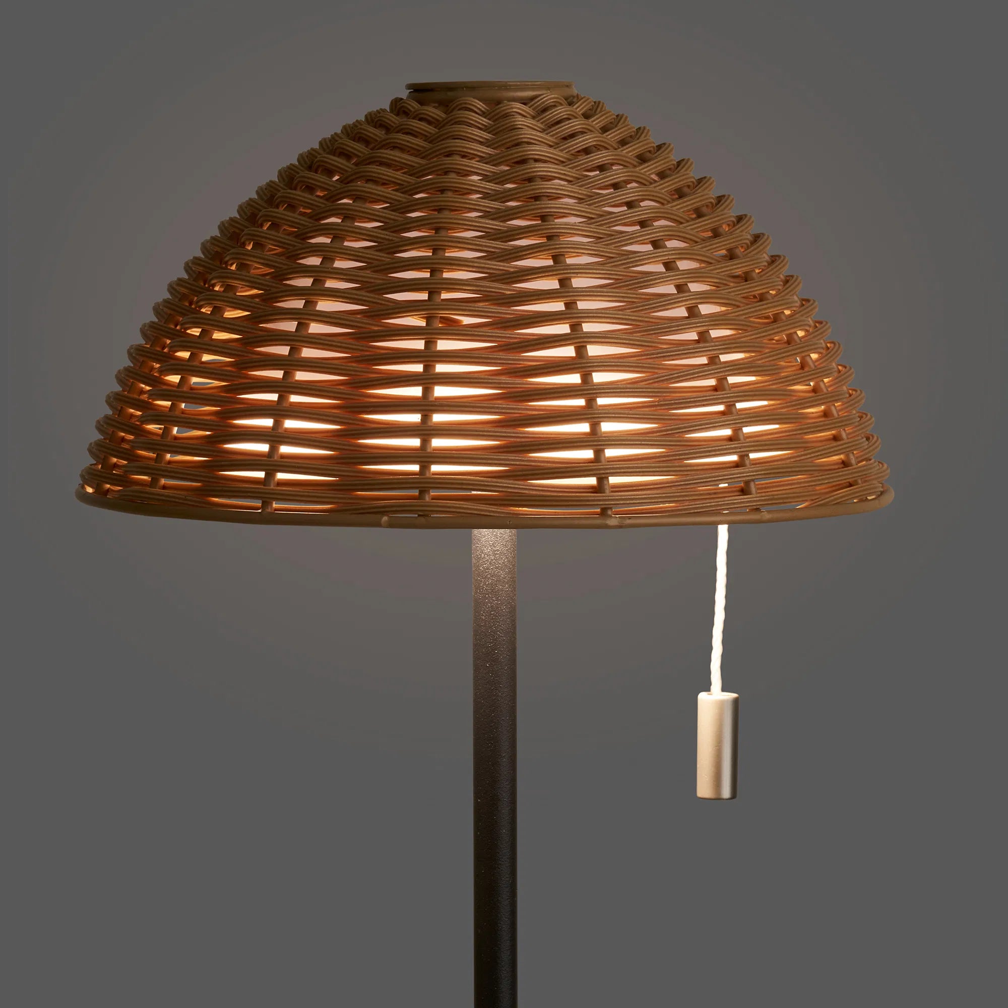 Záhradná stolová lampa „Kaldien“ – odolná voči poveternostným vplyvom na balkón a do vonkajších priestorov