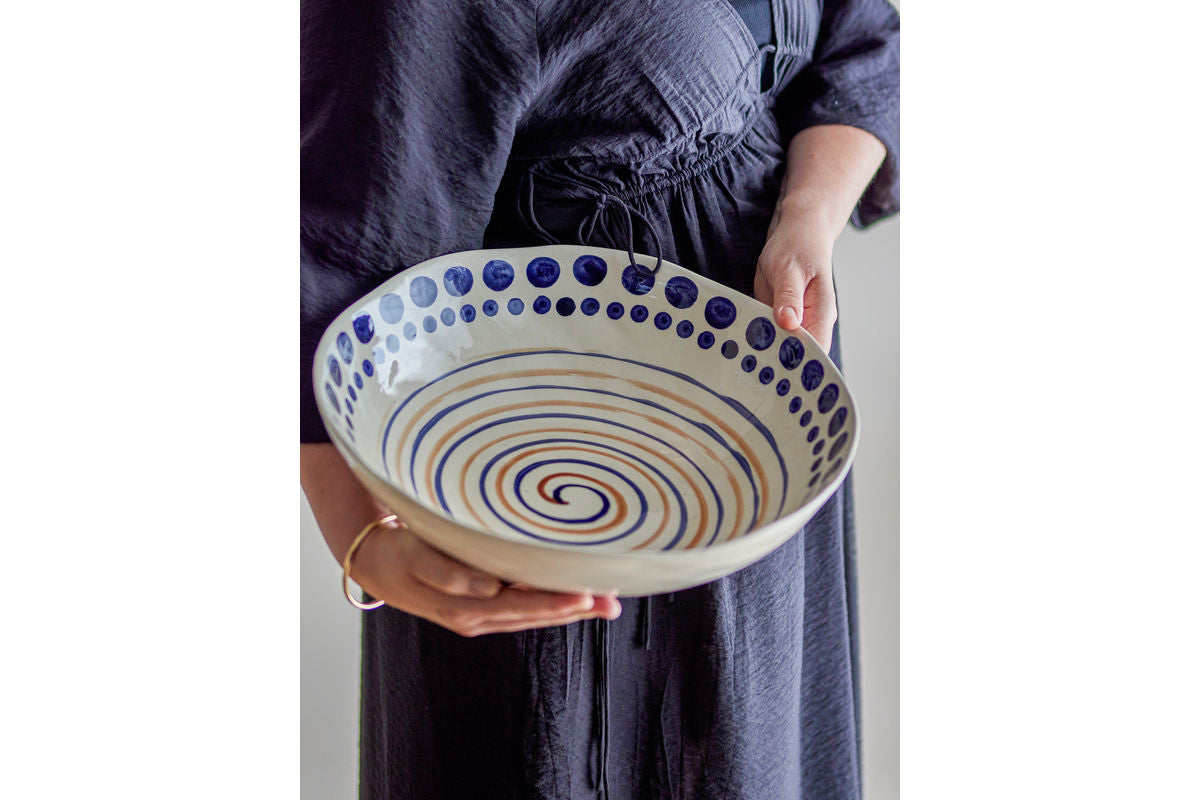 Miska Sheyma – ručne maľovaná kamenina v pestrých farbách