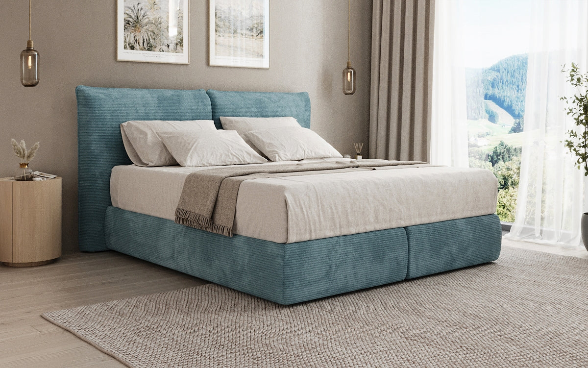 Boxspring posteľ Pillo v Mančesteri