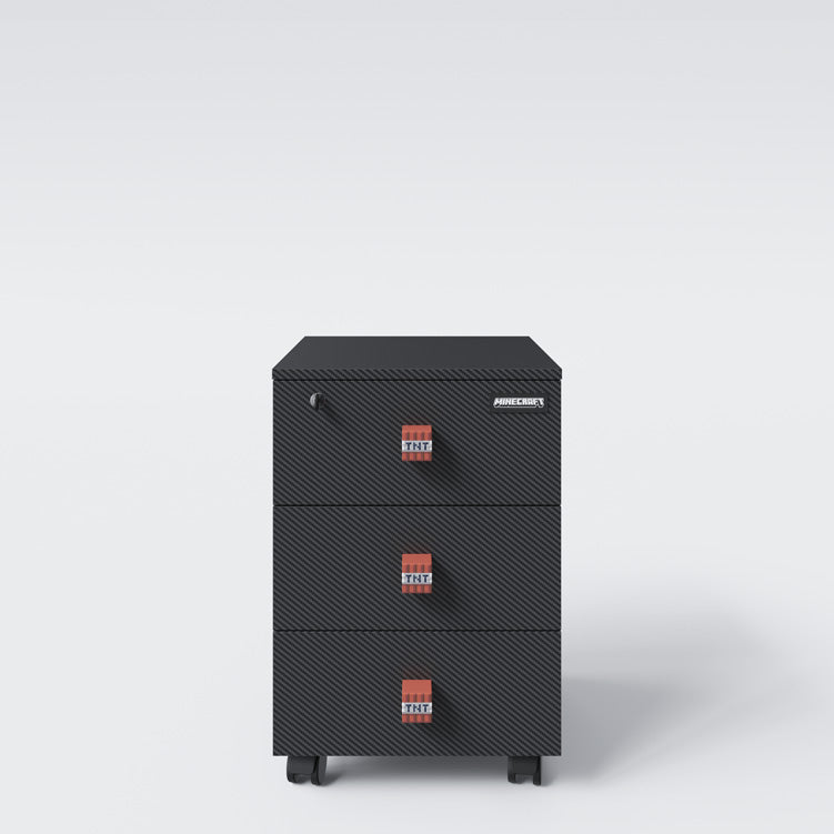 Minecraft pojazdný kontajner „TNT Move“ – s 3 zásuvkami a kolieskami