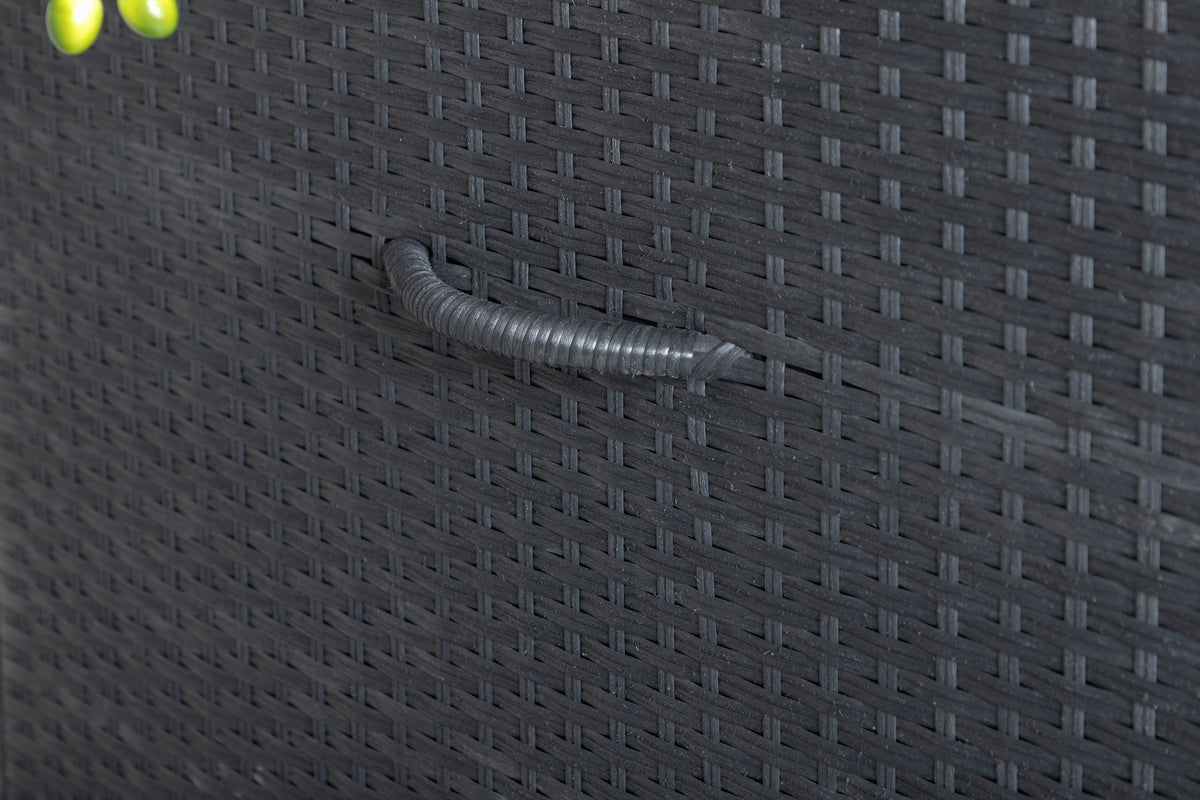 Záhradná box na vankúše Brisbane - K dispozícii v Sivá, Czarny a prírodnej farbe