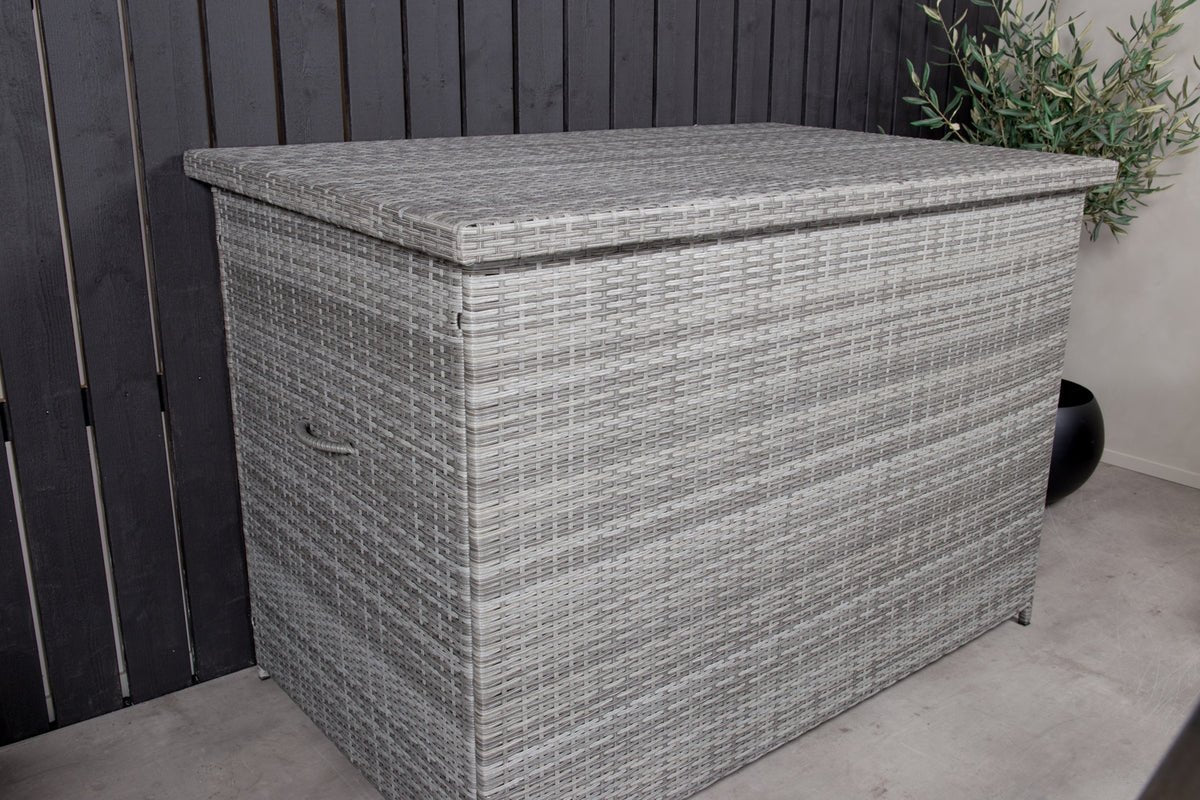 Záhradná box na vankúše Brisbane - K dispozícii v Sivá, Czarny a prírodnej farbe