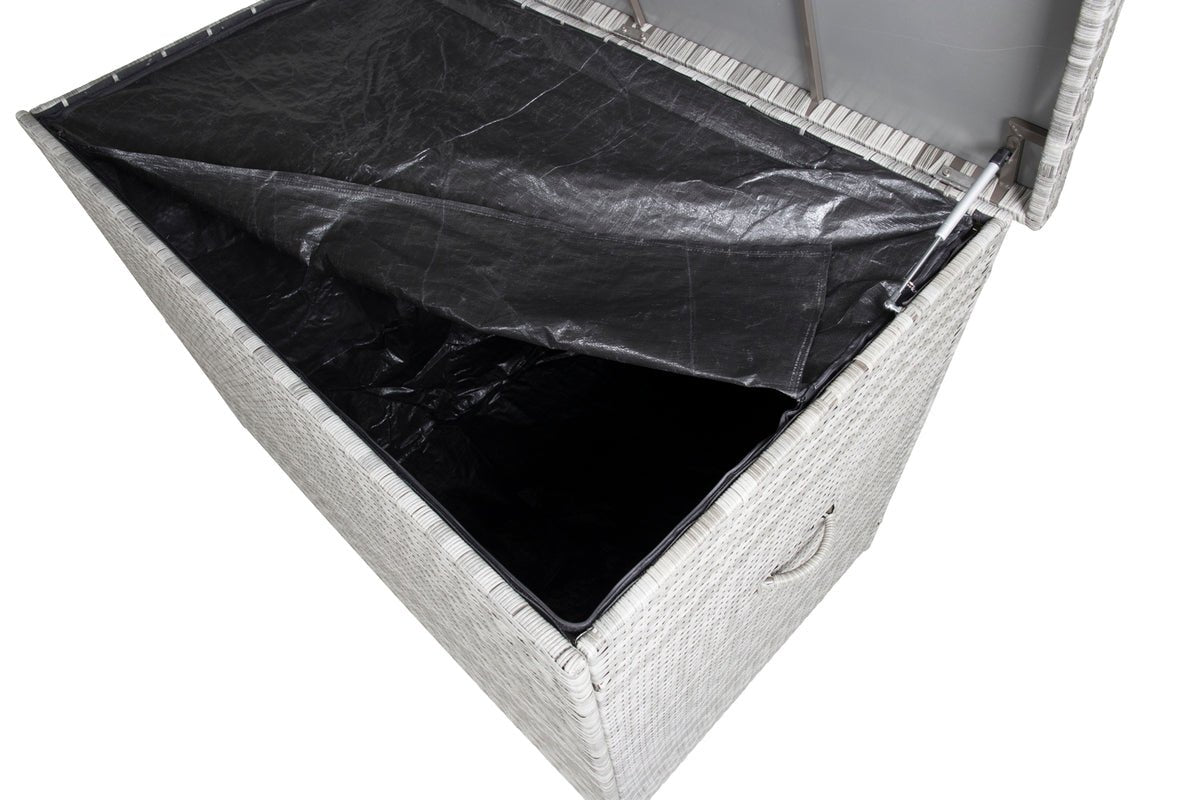 Záhradná box na vankúše Brisbane - K dispozícii v Sivá, Czarny a prírodnej farbe