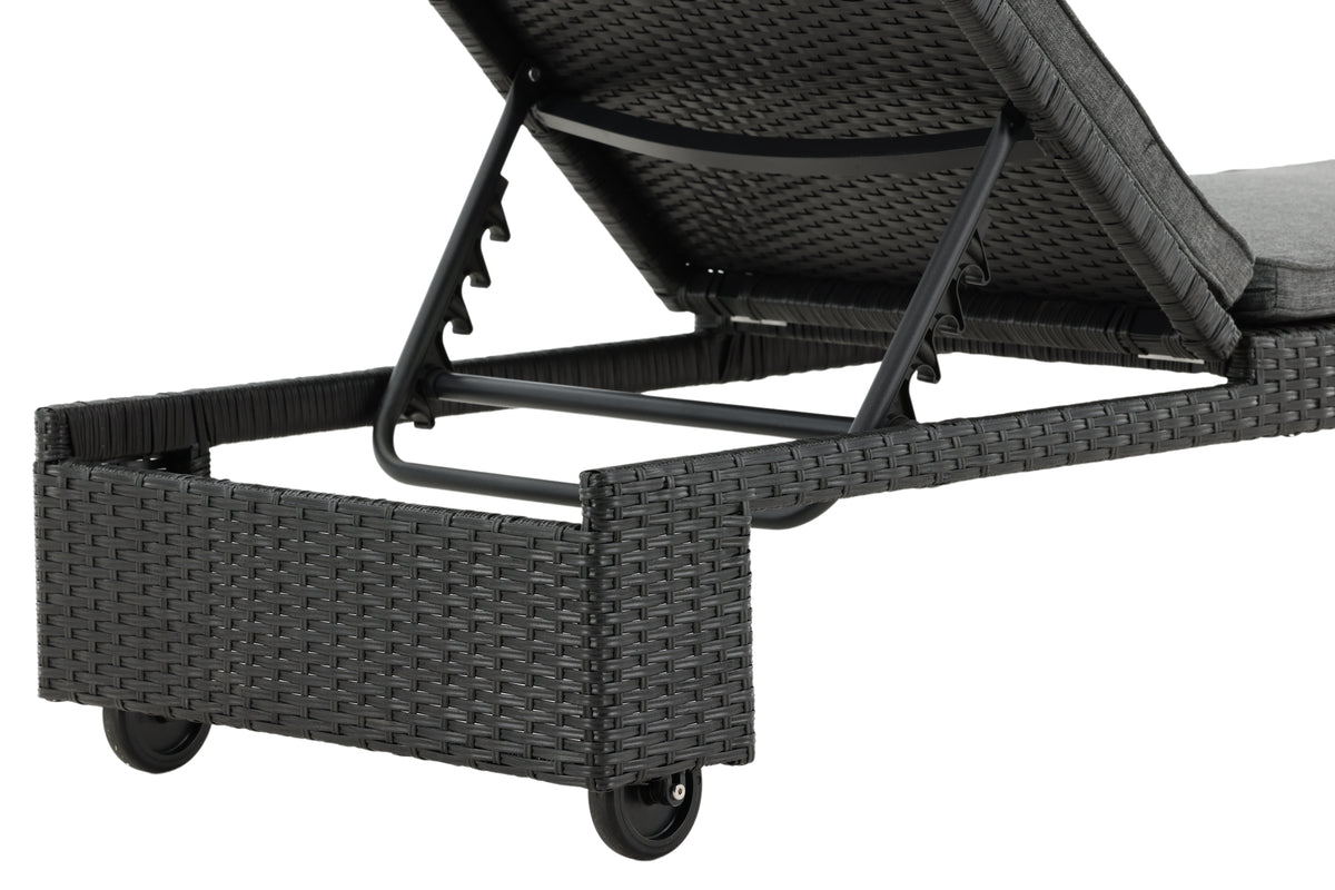 Záhradné ležadlo Irina - z ratanu