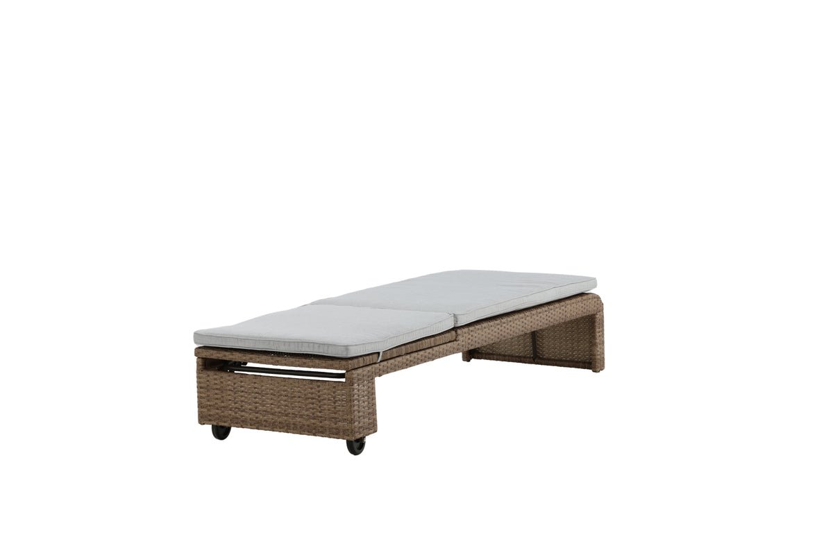 Záhradné ležadlo Irina - z ratanu