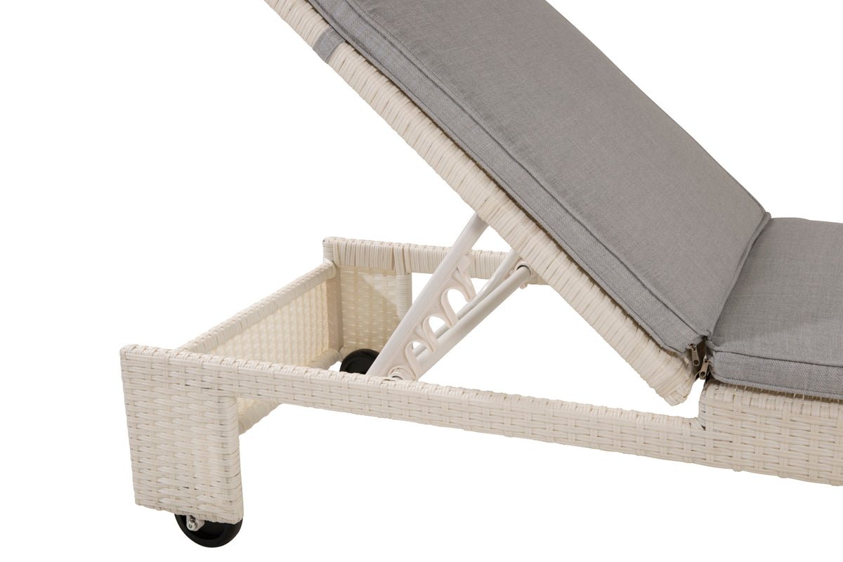 Záhradné ležadlo Irina - z ratanu