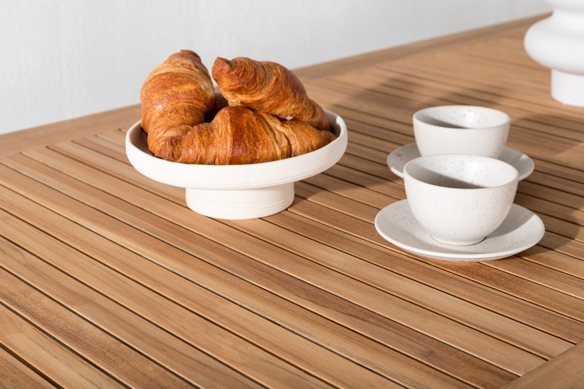 Záhradný stôl Lunea - rozťahovací jedálenský stôl na vonkajšie použitie