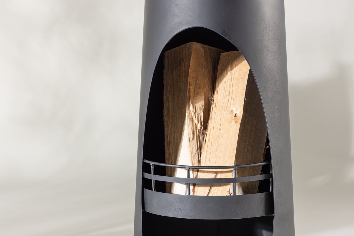 Ohniskový kôš Wilkus - valcový krb v Czarny