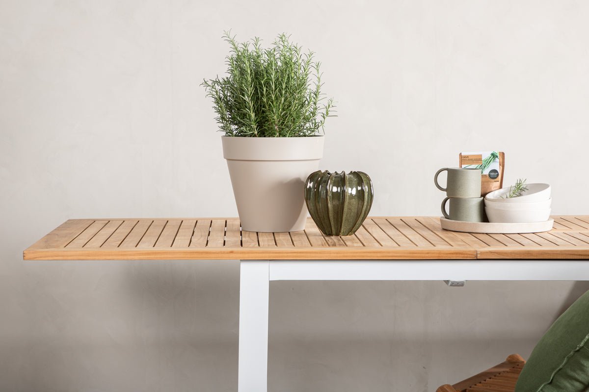 Záhradný stôl Lunea - rozťahovací jedálenský stôl na vonkajšie použitie