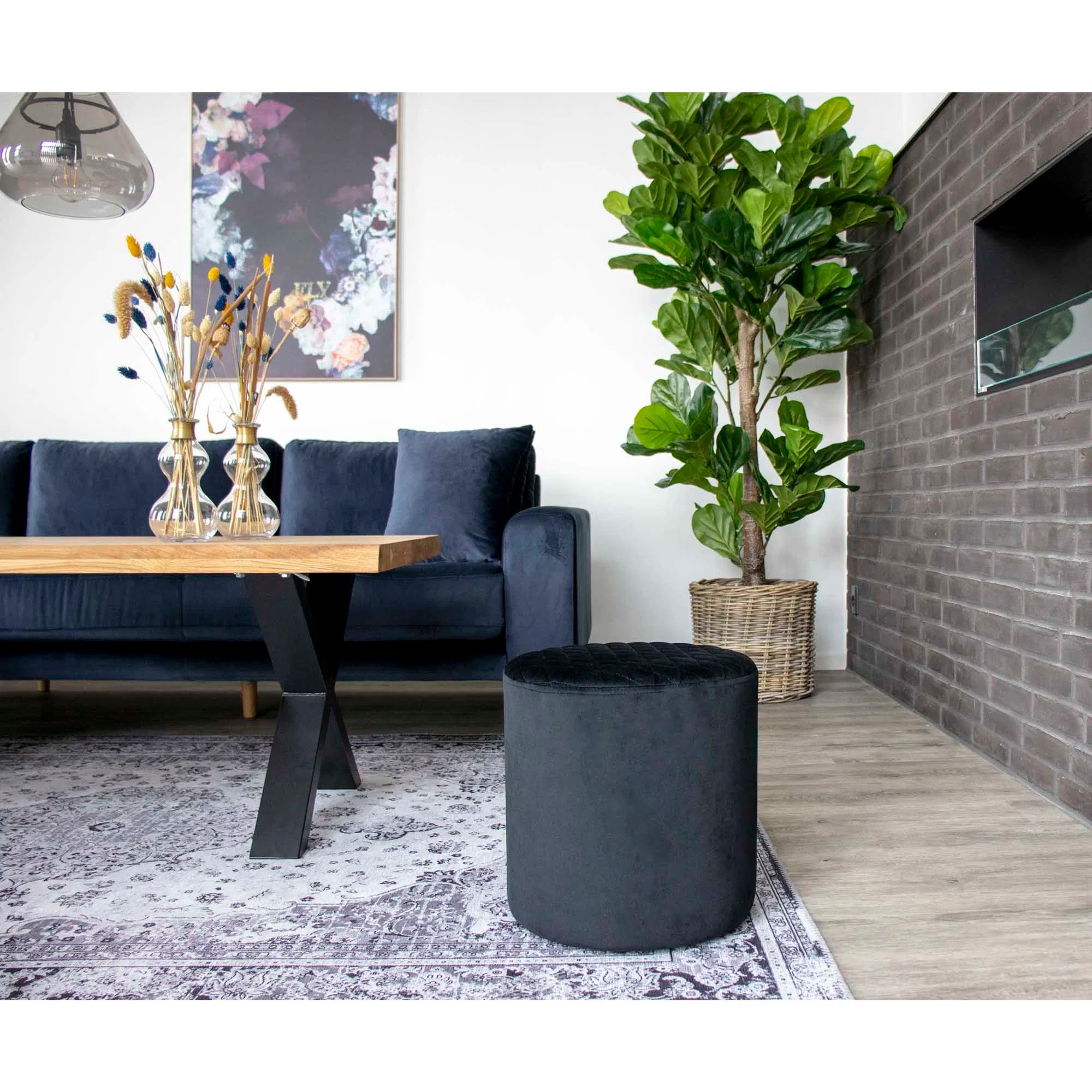 Umelá rastlina Fiddle Leaf Tree – 190 cm XL veľkosť s prírodným džungľovým vzhľadom