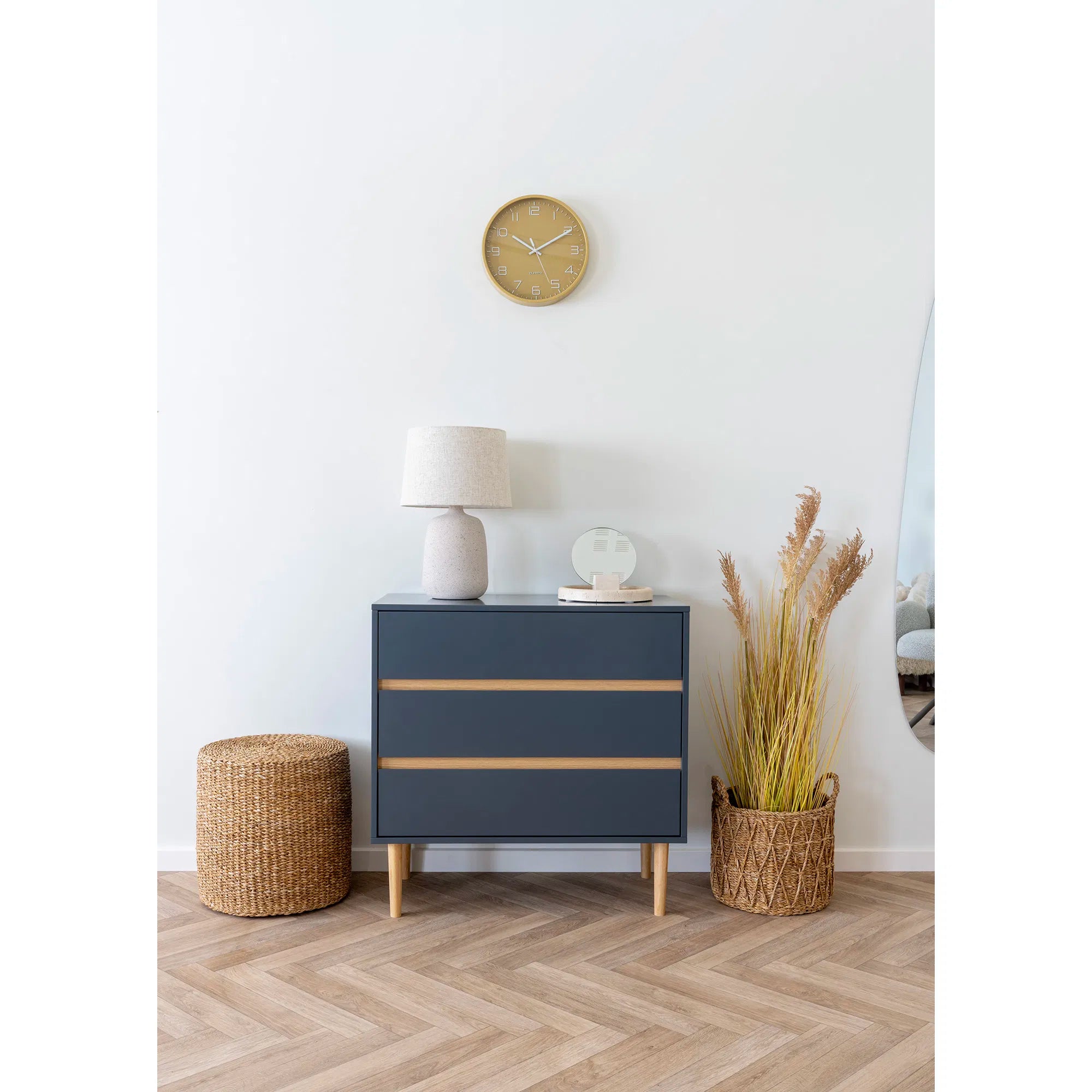 Kunstpflanze Sorghumgras – 110 cm natürlicher Look mit stilvollem Flair
