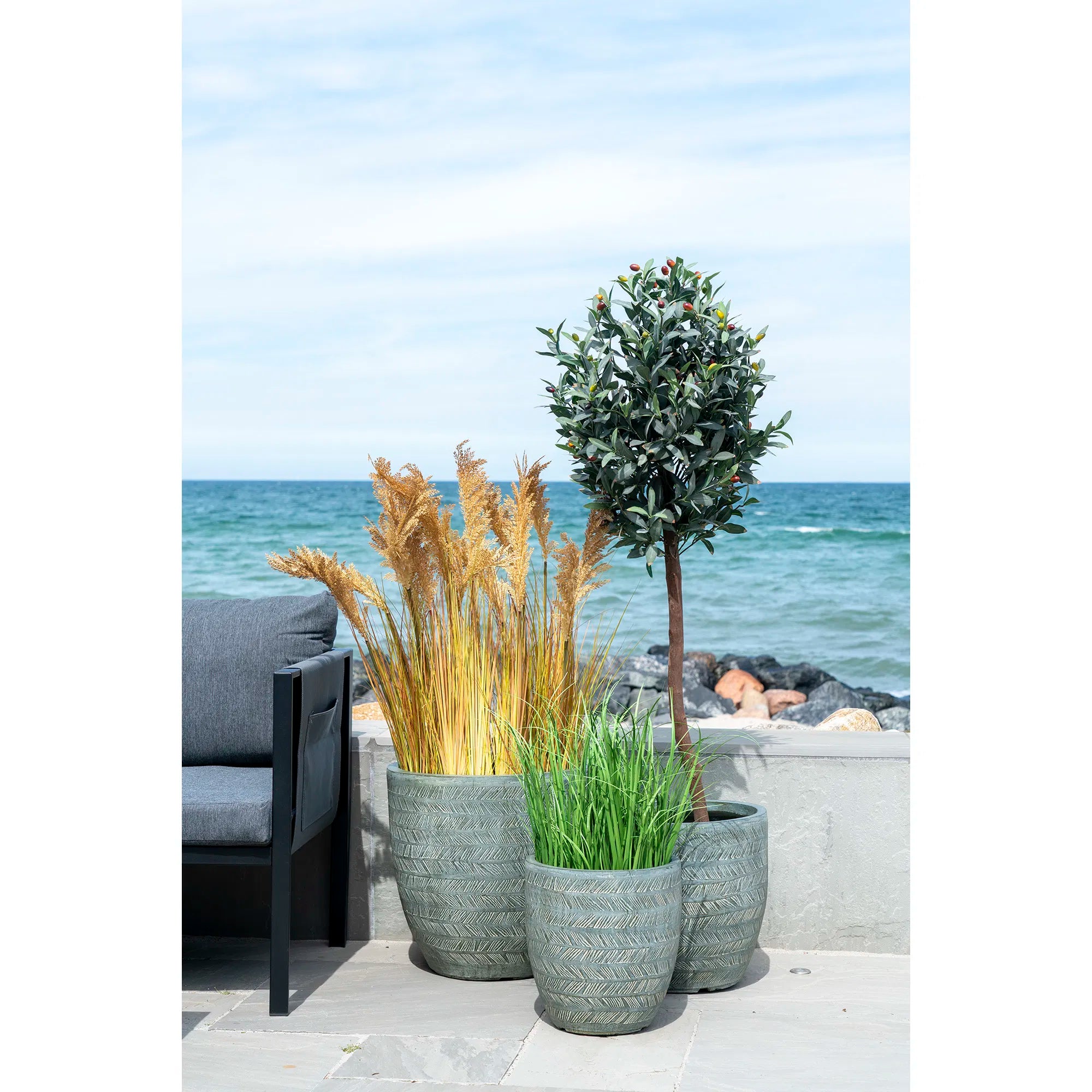 Umelá rastlina Poa Grass – 68 cm vzdušný vzhľad pre moderné priestory