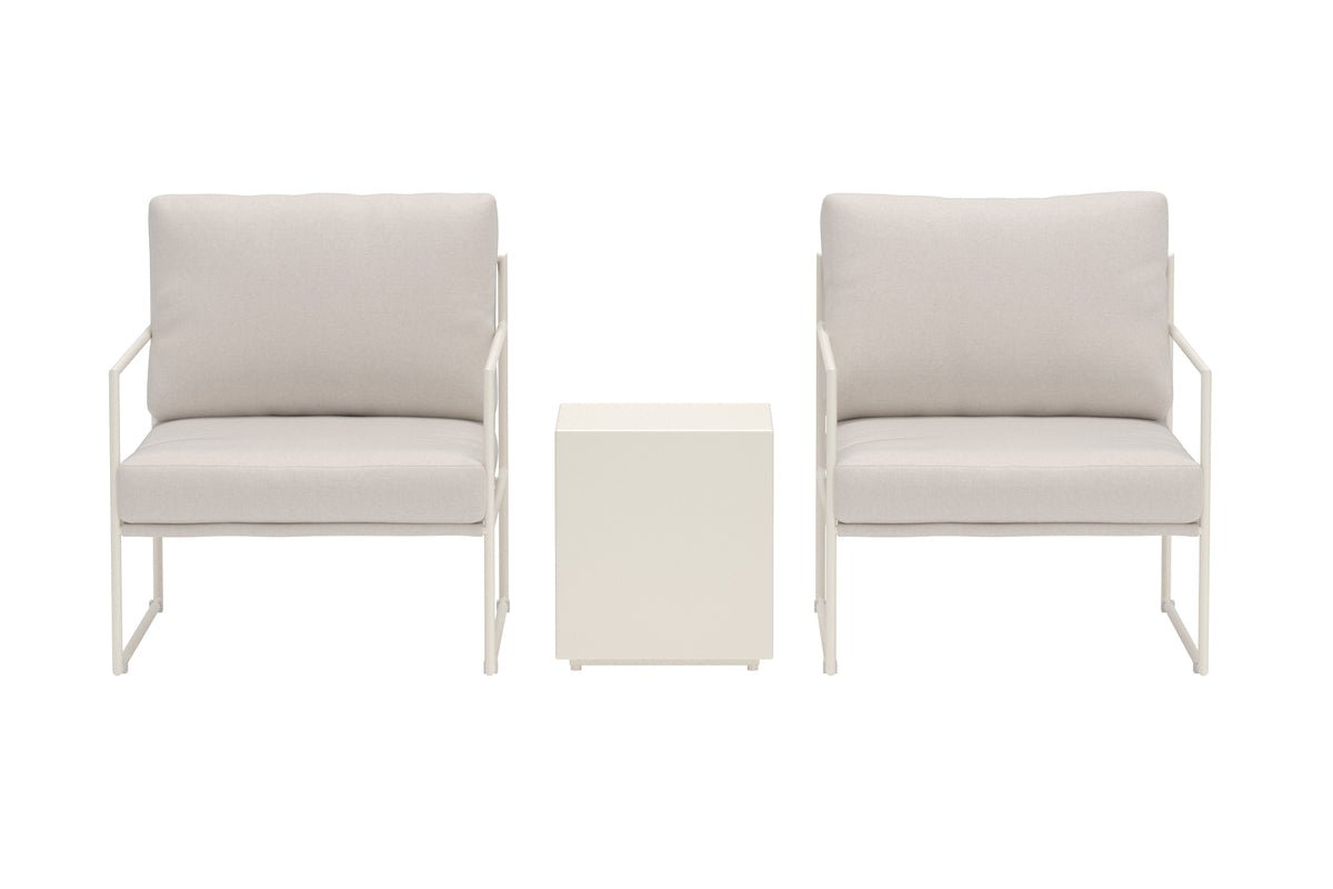 Záhradná sedacia súprava Karino – 3-dielna súprava v béžovej