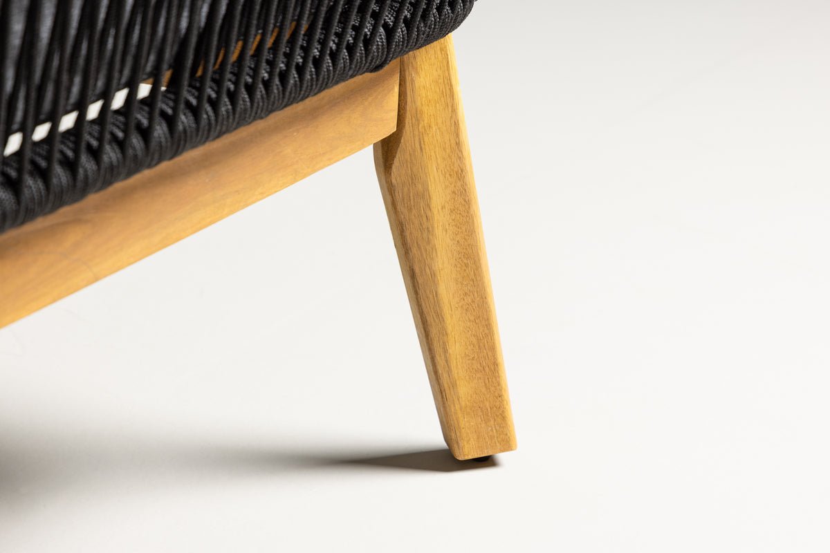 Záhradná sedacia súprava Renavo – 2-dielna súprava z akácie a polyesteru