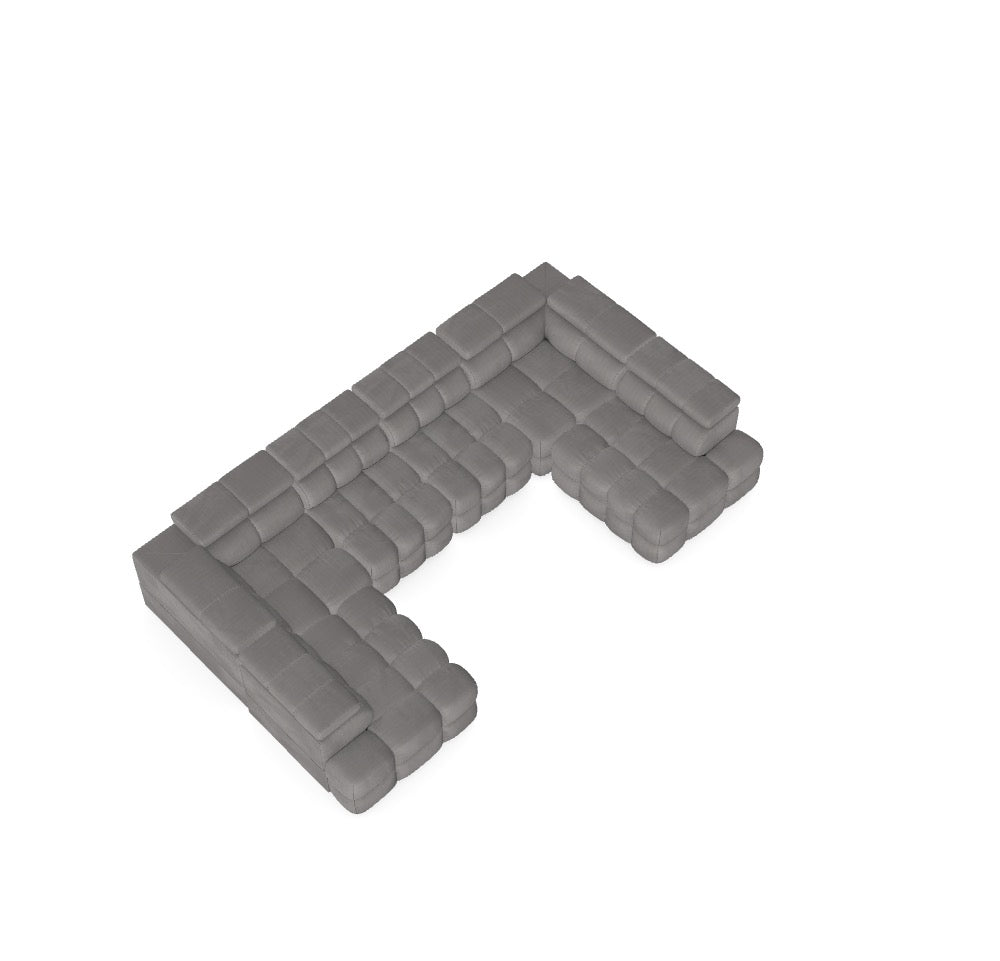 Modulárny gauč Buffalo - Tvoja vysnívaná konfigurácia M_CSOLC8