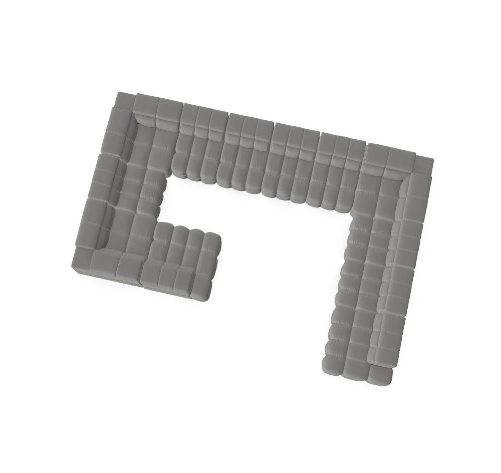 Modulárny gauč Buffalo - Tvoja vysnívaná konfigurácia PCQA1R