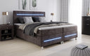 Boxspringbett Sejour mit LED in Cord