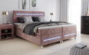 Boxspringbett Sejour mit LED in Cord