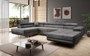 Designer Sofa Lago mit Schlaf - und Klappfunktion in Cord