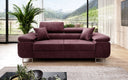 Designer 2er Sofa Siera mit Schlaffunktion in Samt