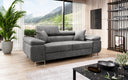 Designer 2er Sofa Siera mit Schlaffunktion in Samt