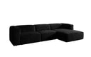 Designer Ecksofa Comfy in Samt