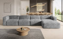 Designer Ecksofa Comfy Maxi in Cord