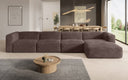 Designer Ecksofa Comfy Maxi in Cord