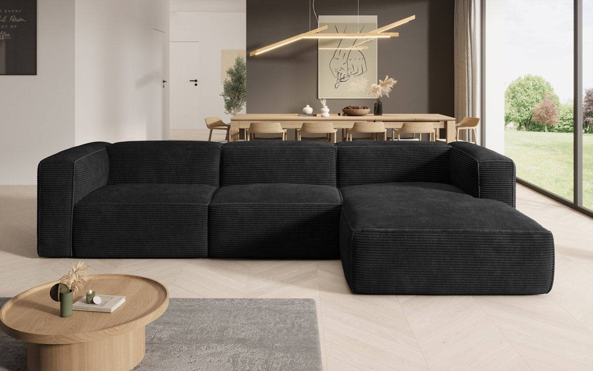 Dizajnová pohovka Comfy L v prevedení Cord