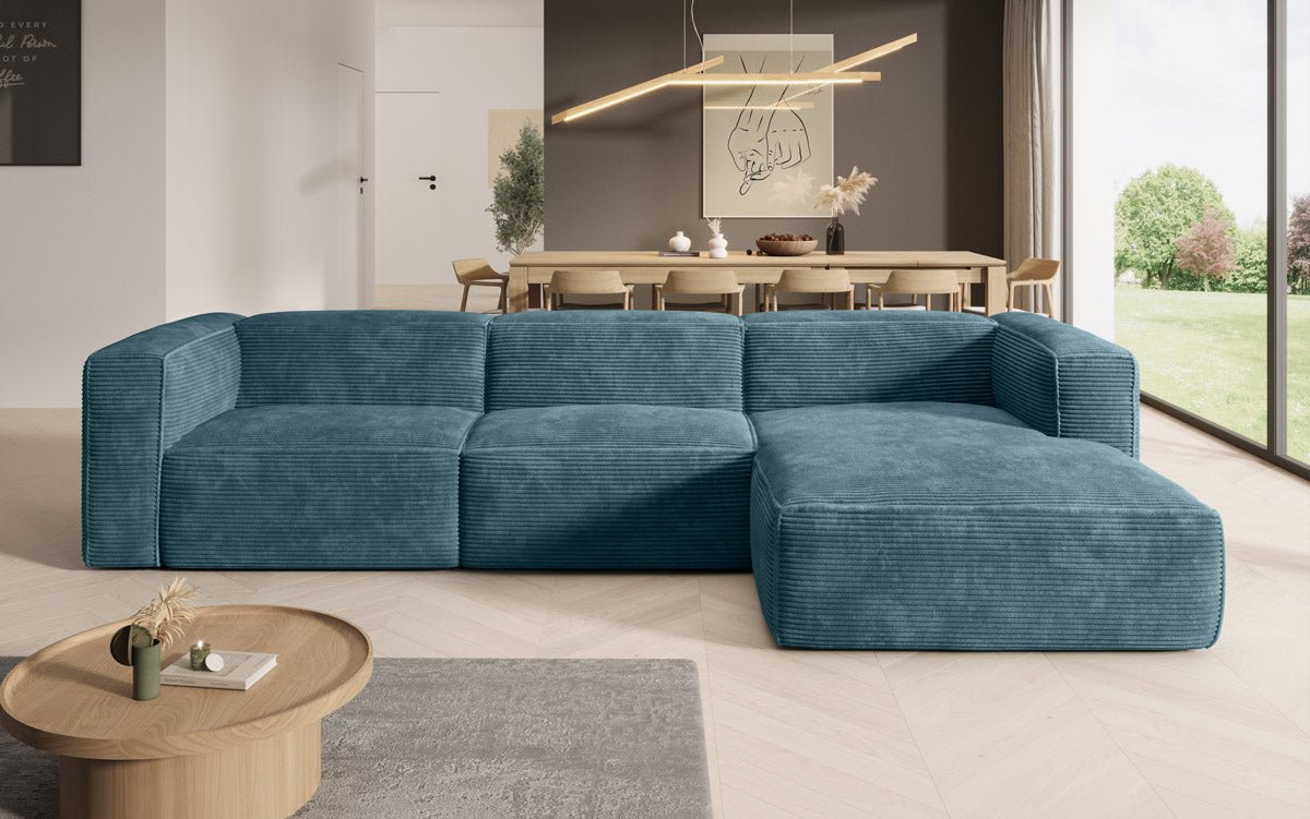 Dizajnová pohovka Comfy L v prevedení Cord