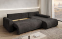 Designer Ecksofa Hanna mit Schlaffunktion und Stauraum