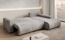 Designer Ecksofa Hanna mit Schlaffunktion und Stauraum