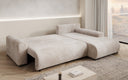 Designer Ecksofa Hanna mit Schlaffunktion und Stauraum