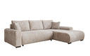 Designer Ecksofa Hanna mit Schlaffunktion und Stauraum