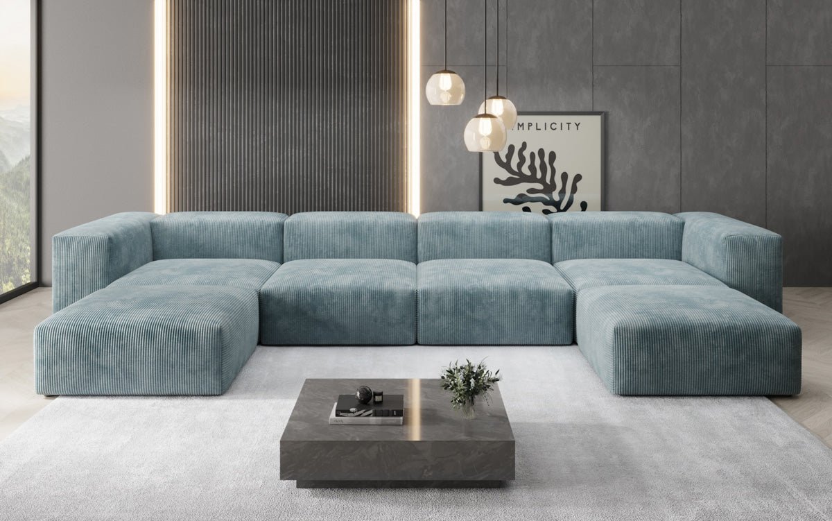 Dizajnérska pohovka U Sofa Snug v kordovine