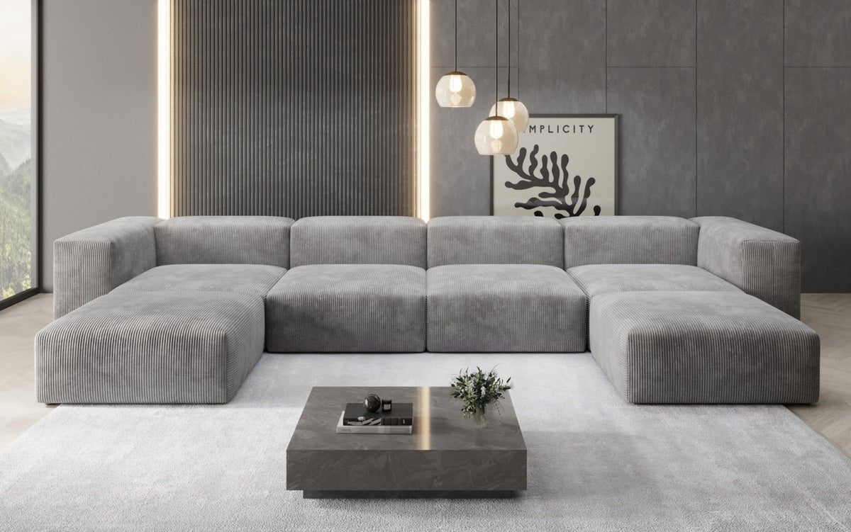 Dizajnérska pohovka U Sofa Snug v kordovine