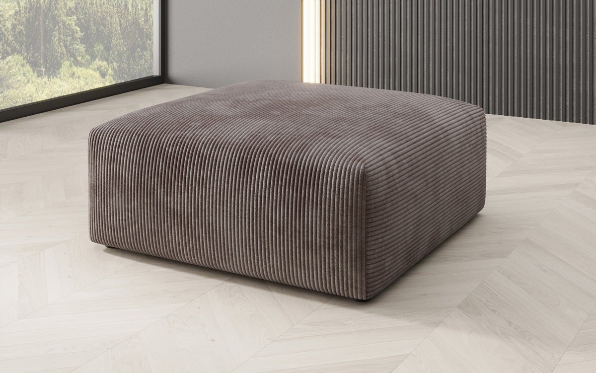 Beistellhocker 80 cm Snug z kordu